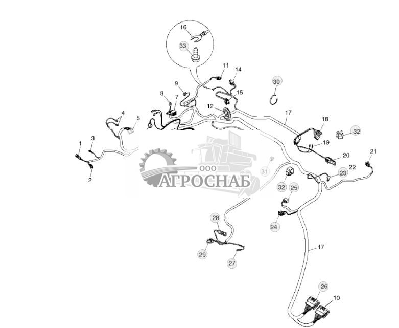 Жгут проводов, крыша, с кабиной, Турция, продолжение - ST305128 255.jpg